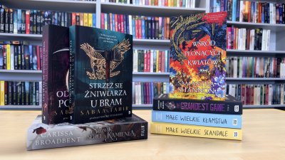 Okładka albumu:  	Nowości ksiąźkowe - czyli co nowego w naszej bobliotece.